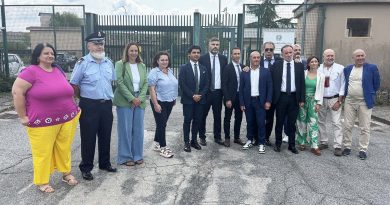 Battisti visita carcere Frosinone