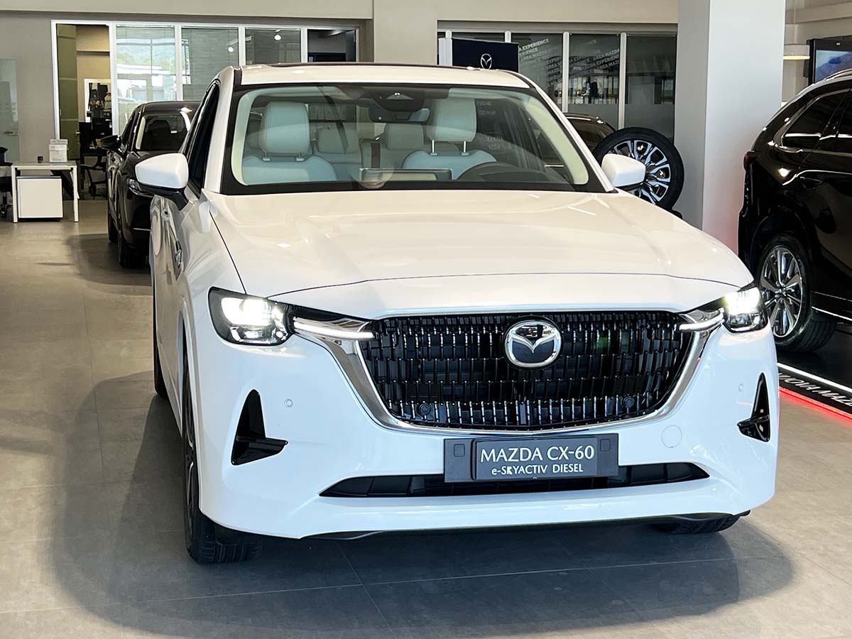 Mazda CX white