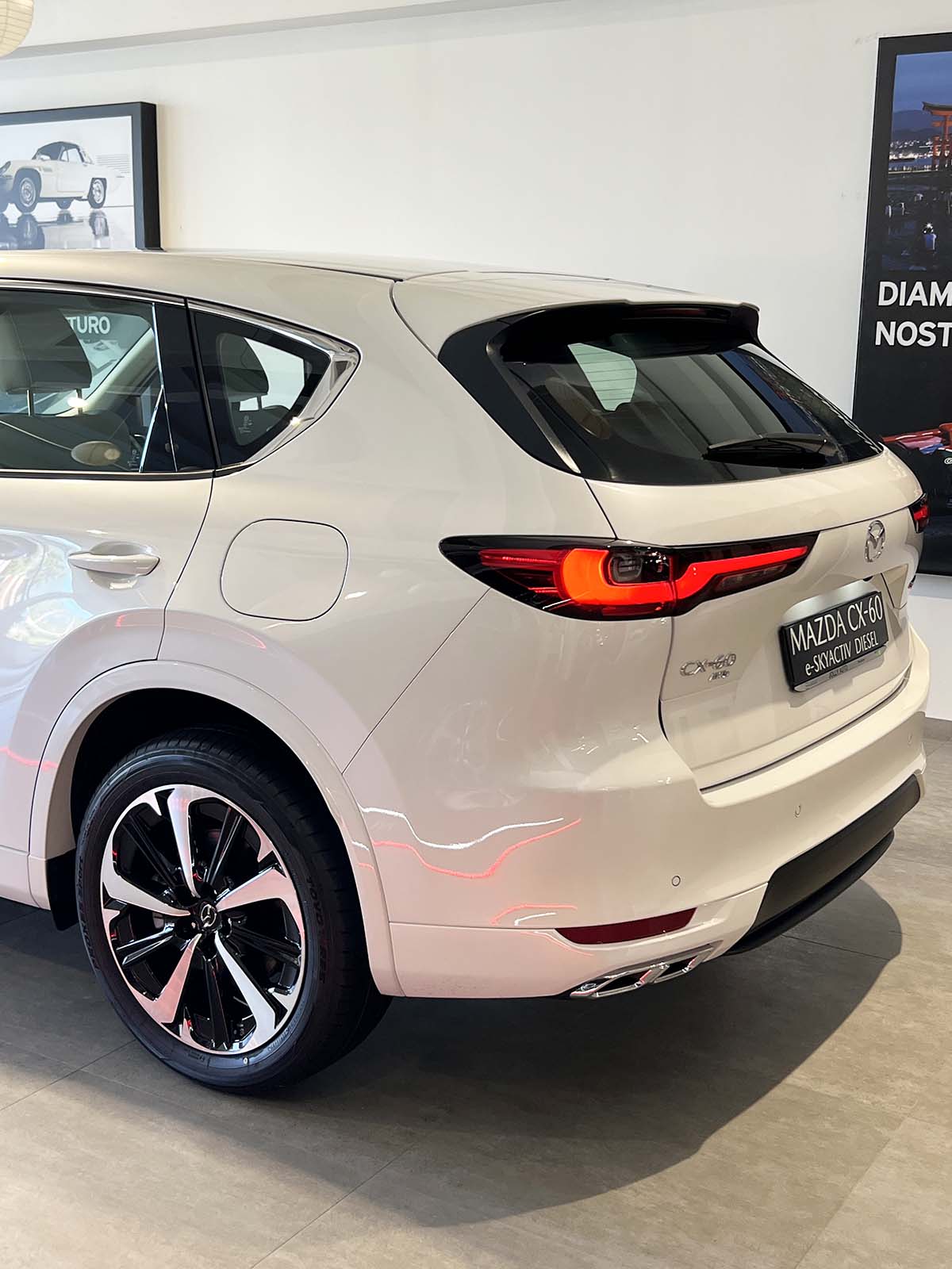 Mazda CX white