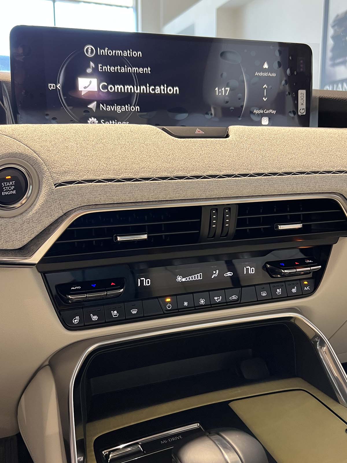 Mazda CX white