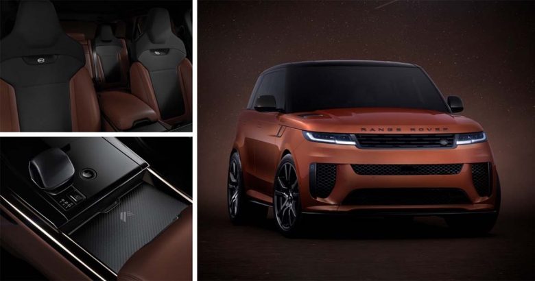 Range Rover Sport - Nuova Range Rover Sport SV Carbon: potenza, leggerezza e dettagli in fibra di carbonio per il SUV più dinamico di sempre