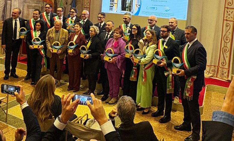 Il consigliere Donatello Cardinali riceve il premio “Un Comune per Amico” per la città di Anagni al Senato della Repubblica