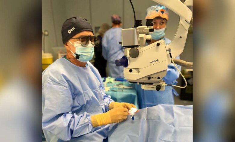 Dott Luigi Baglioni oculista intervento