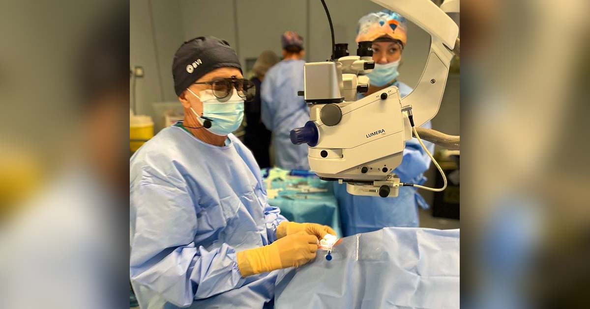 Dott Luigi Baglioni oculista intervento