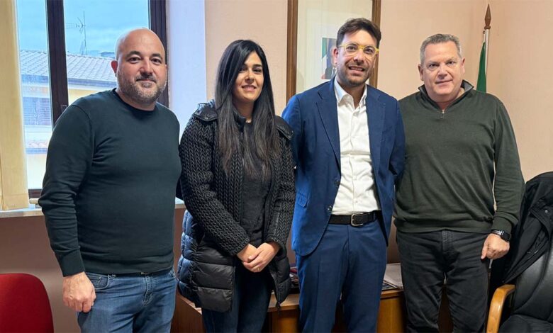 Visita istituzionale sulla SP 132 dopo la conclusione dei lavori a Sant’Elia Fiumerapido.