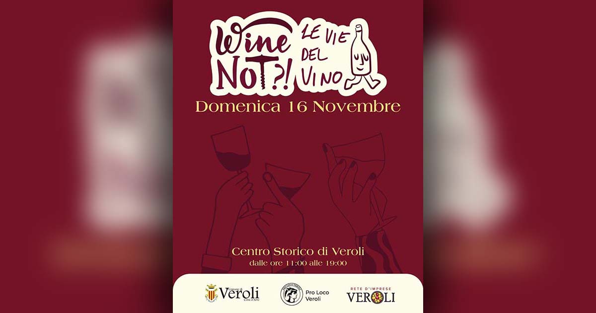 Veroli vino wine not novembre