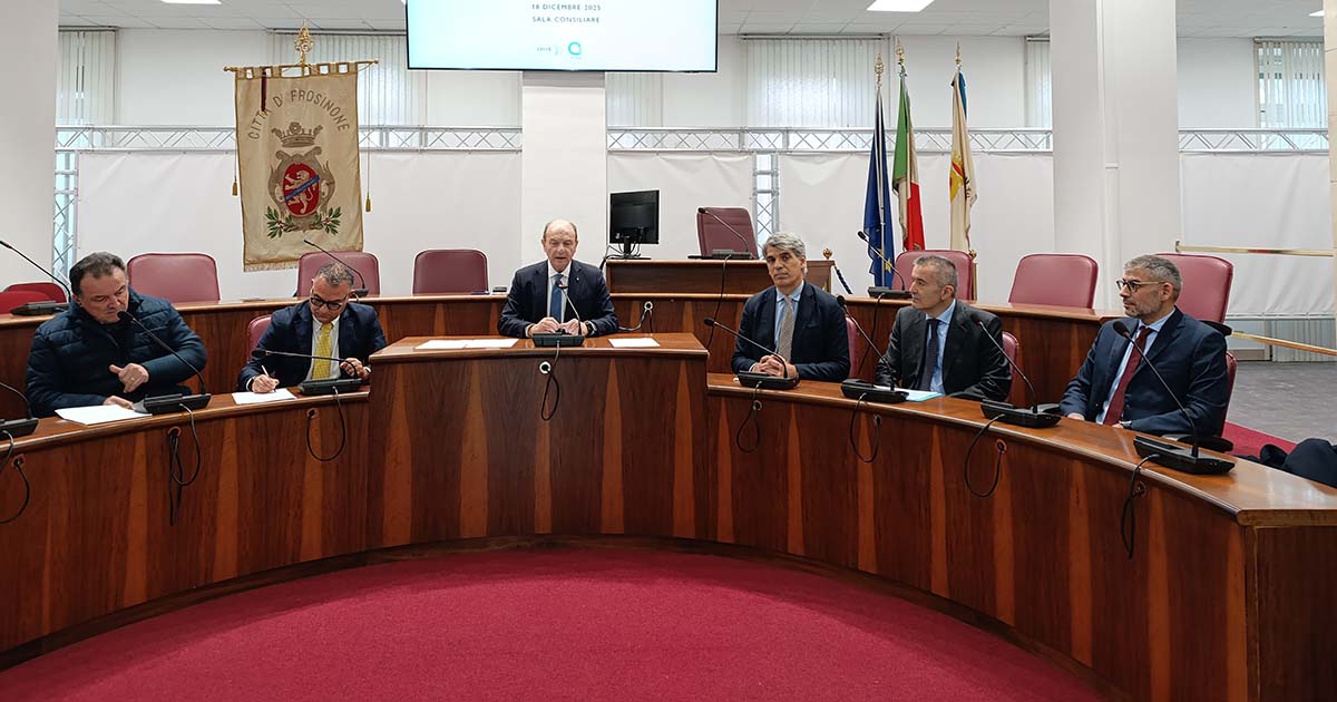 Frosinone ZONA MANIANO Finalmente l’allaccio fognario