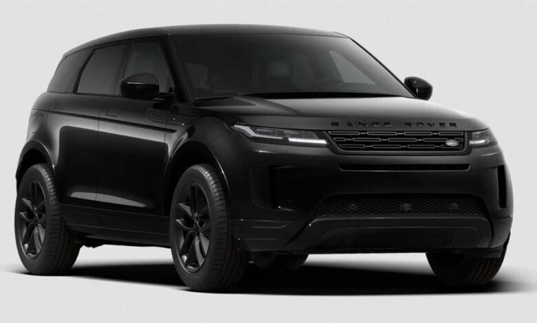 Range Rover Evoque Dark Edition