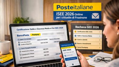 poste italiane isee