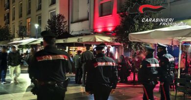 Cassino, controlli straordinari dei Carabinieri: sanzioni per 6.000 euro e sequestri alimentari