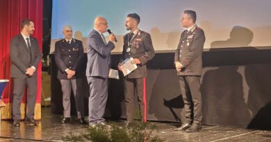Fiuggi, gran galà del ciclismo ciociaro: premiato il carabiniere Antonio Esposito