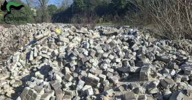 Ceccano, abbandono illecito di rifiuti: denunciato titolare di impresa edile