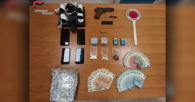 Frosinone, irruzione dei Carabinieri in una piazza di spaccio: arresti e sequestri