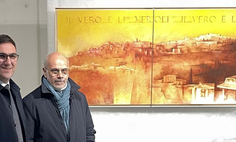 Vero Terzini con sindaco Caperna () copia