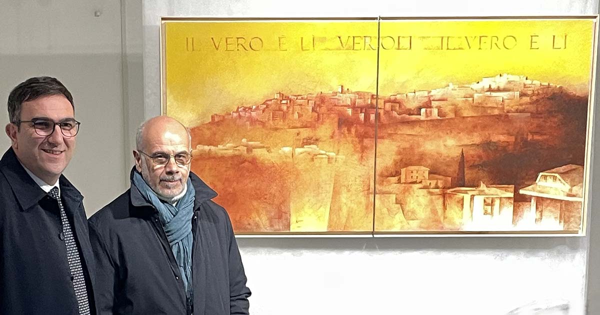 Vero Terzini con sindaco Caperna () copia