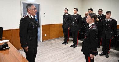 Frosinone, otto marescialli allievi nelle stazioni della provincia per il training on the job