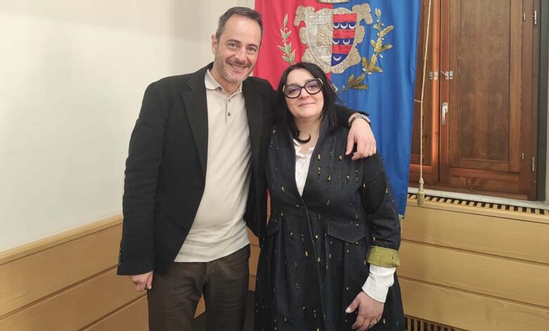 Andrea Querqui e Mariangela De Santis sindaco e vicesindaco di Ceccano copia