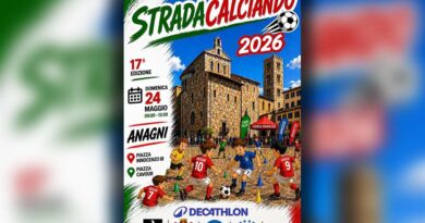 Anagni, Stradacalciando 2026 porta il calcio giovanile nelle piazze