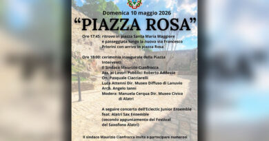 Alatri, Piazza Rosa pronta all'inaugurazione: cerimonia e concerto il 10 maggio