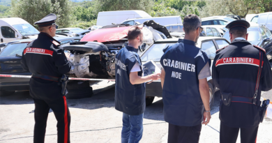 San Giovanni Incarico, sequestrata area con oltre 100 veicoli fuori uso: denuncia per il titolare