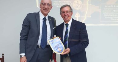 Ferentino, il Rotary Club Frosinone ospita Pietro Alviti: confronto su politica, religione e scenari internazionali