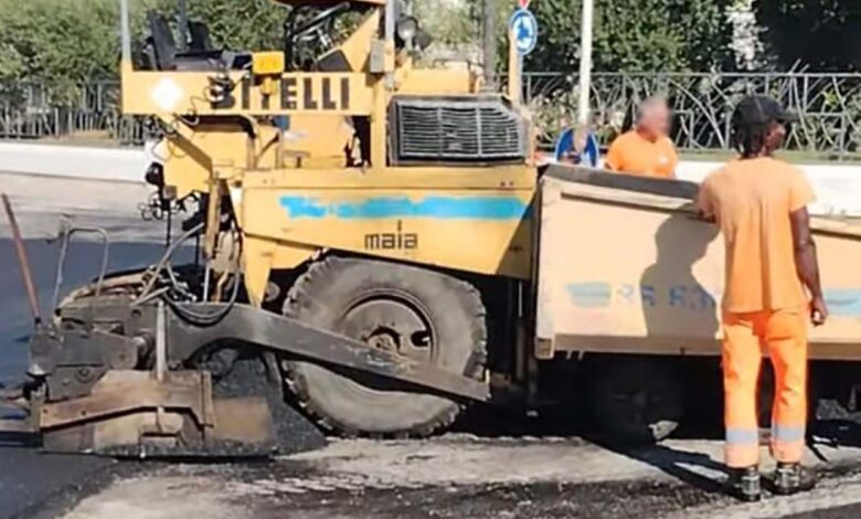 Frosinone asfalto selvapiana