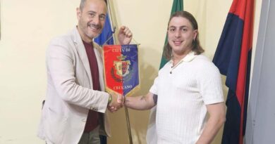 Ceccano, il sindaco Querqui si congratula con lo chef Francesco Spinelli