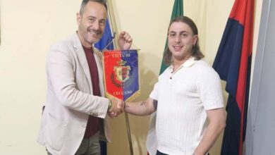 Il sindaco Andrea Querqui con chef Francesco Spinelli () copia