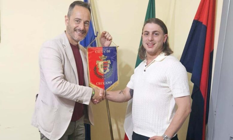 Il sindaco Andrea Querqui con chef Francesco Spinelli () copia