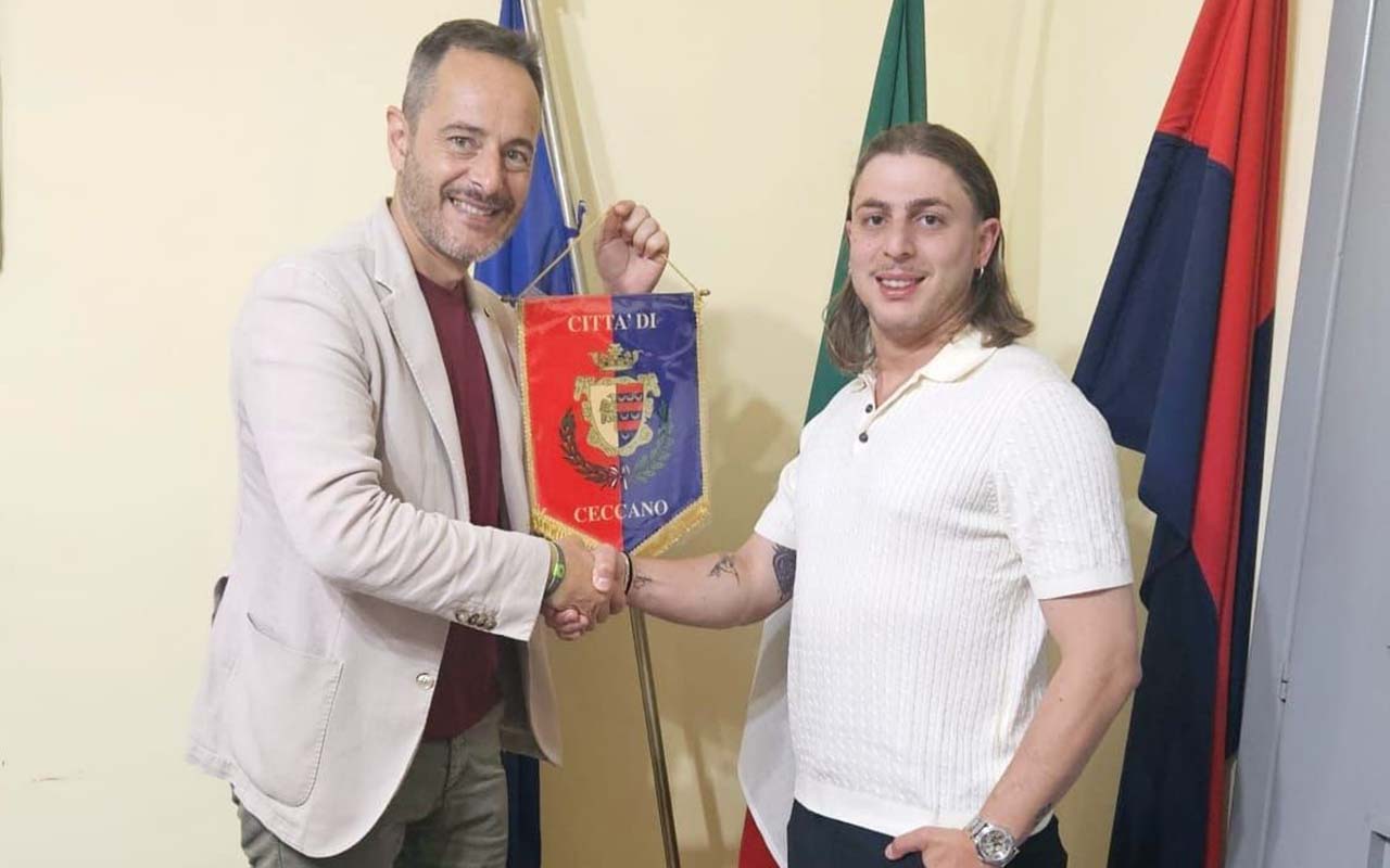 Il sindaco Andrea Querqui con chef Francesco Spinelli () copia