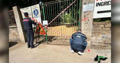 Cassino, sequestrata la Villa comunale: indagine sui rifiuti nei lavori Pnrr