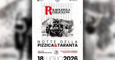 Ausonia, la Notte della pizzica & taranta accende Piazza Mercato con la Ragnatela Folk Band