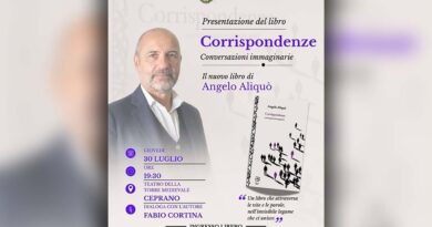 Ceprano, Angelo Aliquò presenta “Corrispondenze” al Teatro della Torre Medievale