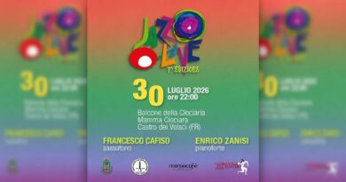 Castro dei Volsci, Jazz O’live 2026: Francesco Cafiso ed Enrico Zanisi in concerto al Balcone della Ciociaria