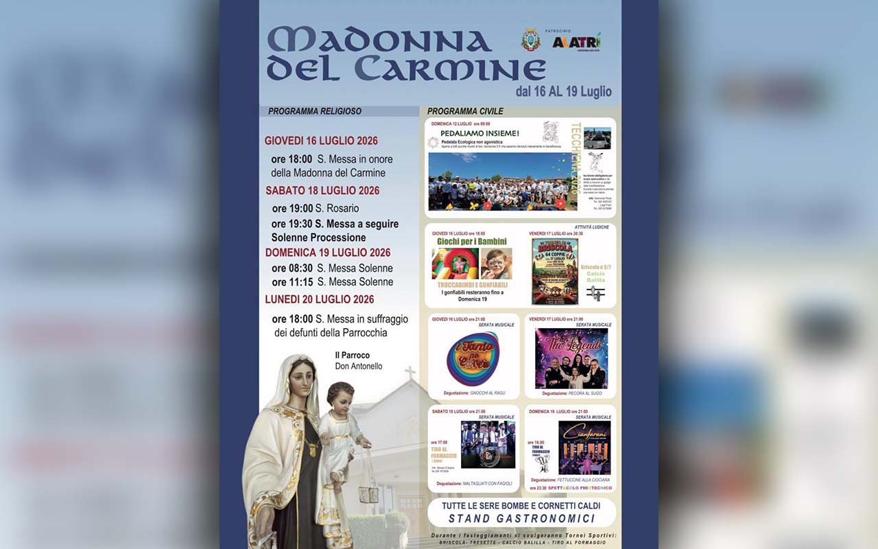 madonna carmine tecchiena