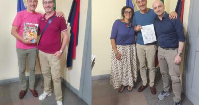 Ceccano, le matite di Zagor e Diabolik in municipio: Querqui incontra Cipriani e Santoro