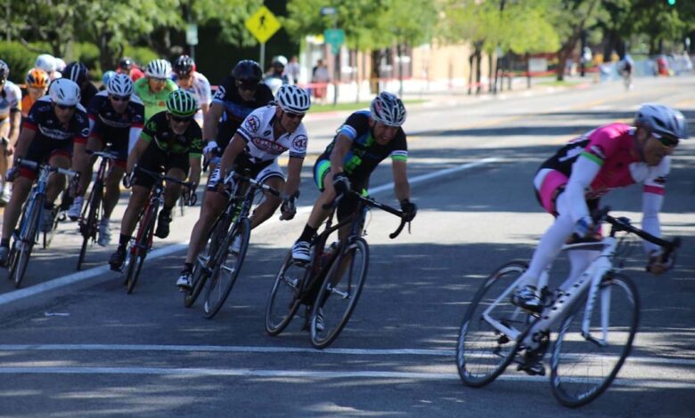 ciclismo su strada copia
