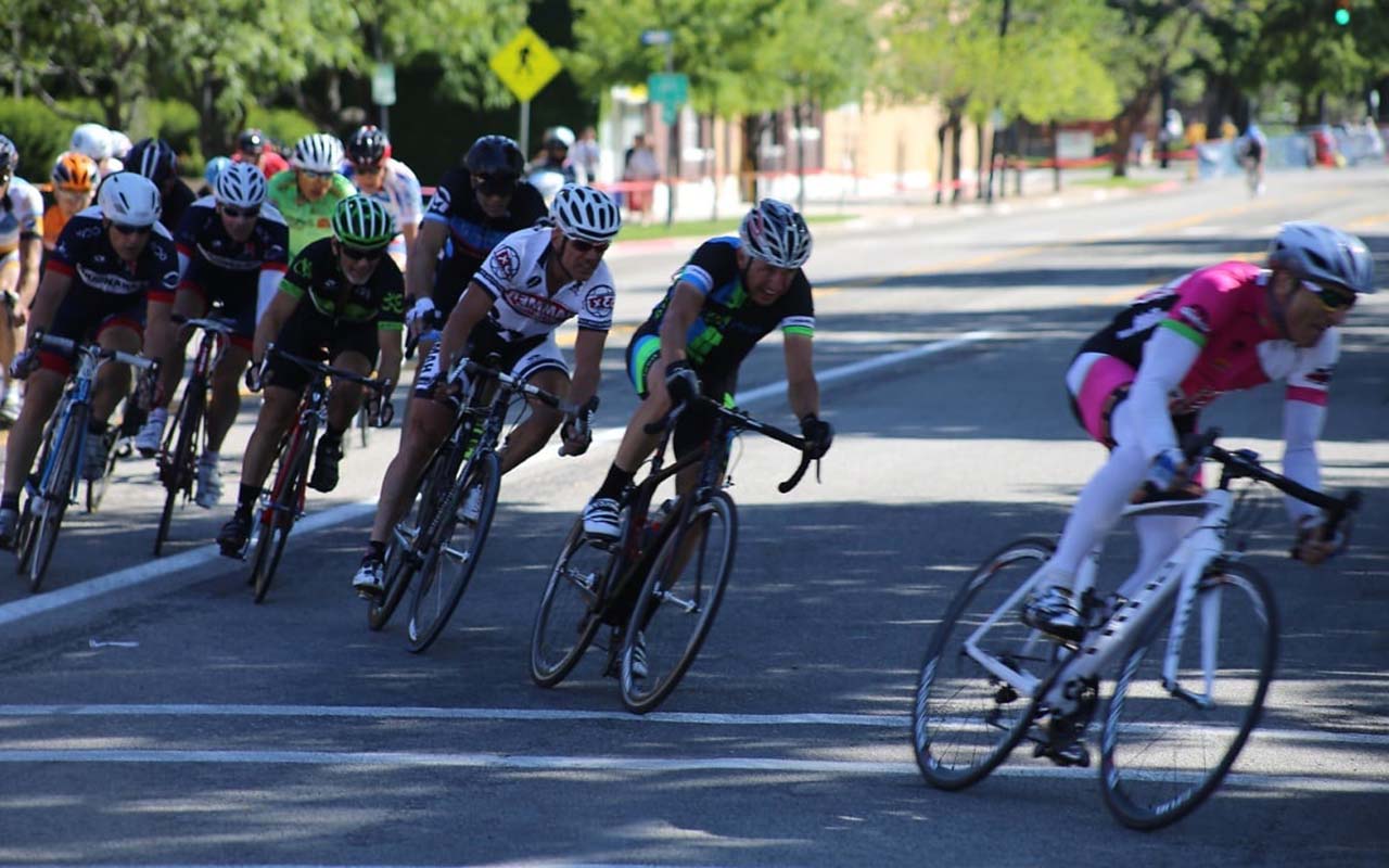 ciclismo su strada copia