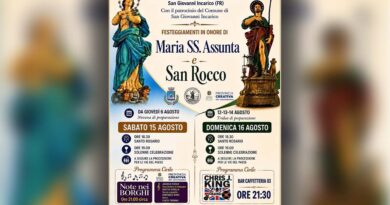 San Giovanni Incarico, Maria SS. Assunta e San Rocco: due giorni di celebrazioni e musica