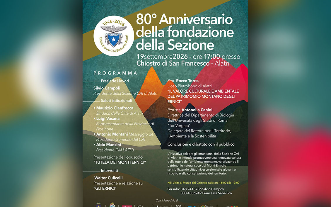 CAI Alatri locandina settembre