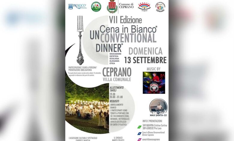 Cena in Bianco copia