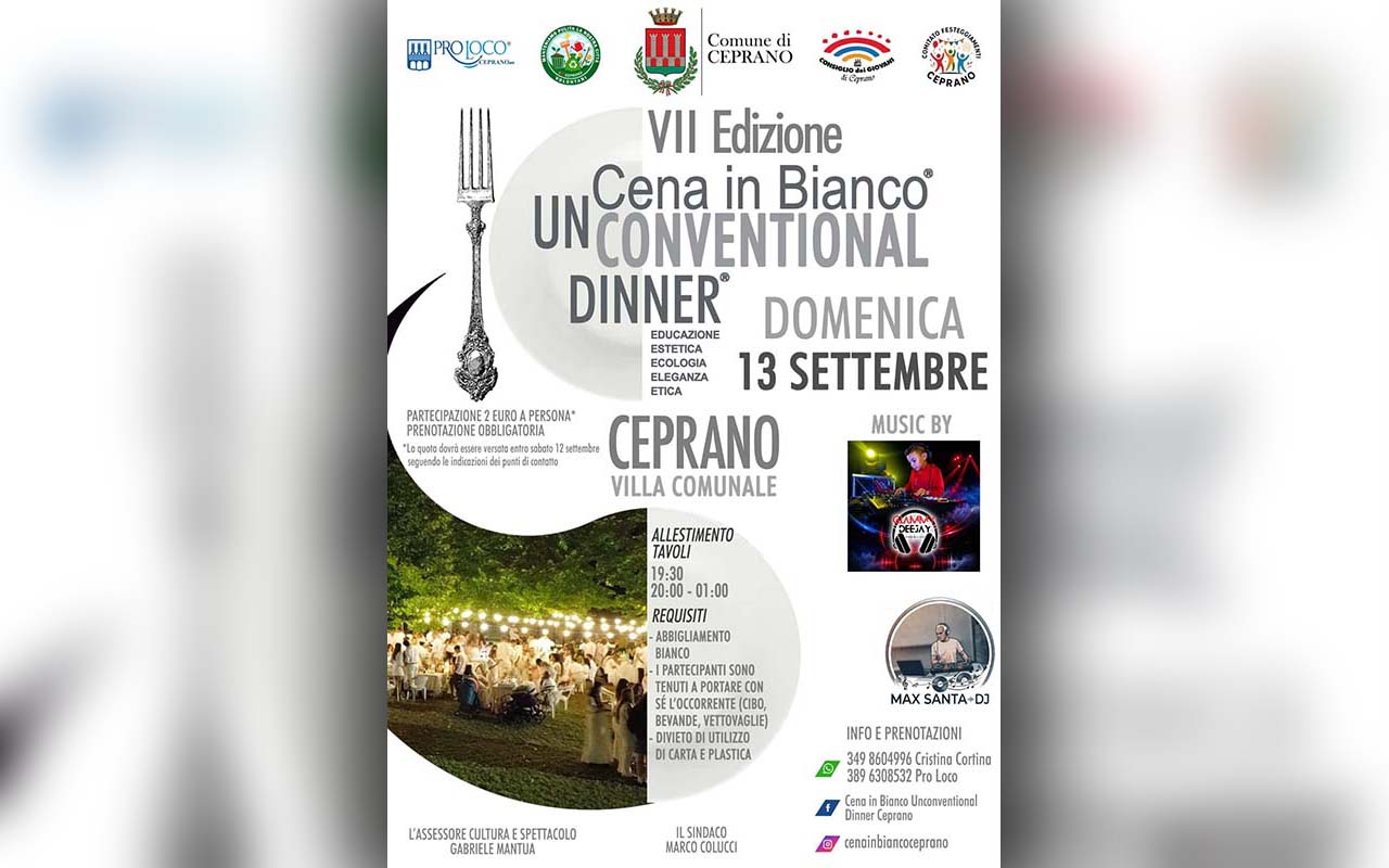Cena in Bianco copia