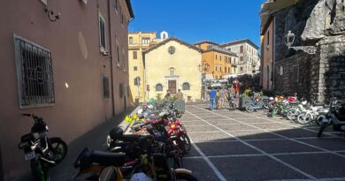 Successo a Ceccano per il primo raduno dei mitici motorini Piaggio Sì