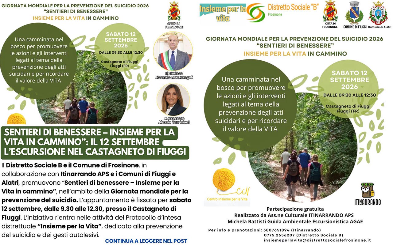 Sentieri di Benessere Fiuggi