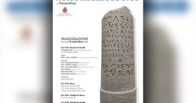 Ferentino inaugura il Museo Archeologico: apre il MAF, in serata il concerto di Danilo Rea
