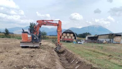 Pontecorvo loc Melfi rete scolante Sx Liri Melfi di Sotto espurgo copia