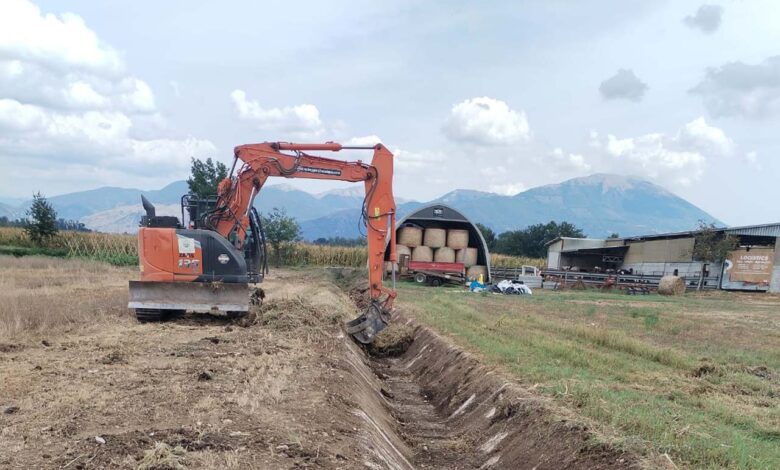 Pontecorvo loc Melfi rete scolante Sx Liri Melfi di Sotto espurgo copia