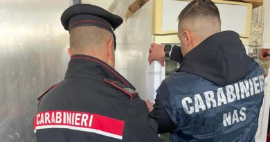 Frosinone: controlli NAS nei ristoranti, sequestrati 500 kg di alimenti e sospese due attività