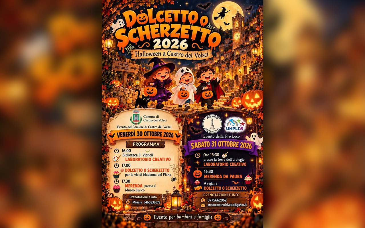 Dolcetto o Scherzetto Castro de' Volsci copia
