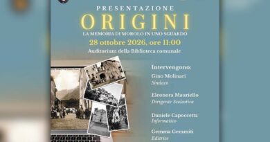 Morolo: il 28 ottobre la presentazione di “Origini”, un progetto dedicato alla memoria storica del paese